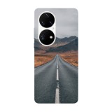 Husa compatibila cu Huawei P40 Pro model New path, Silicon, TPU, Viceversa, Transparent, Carcasa