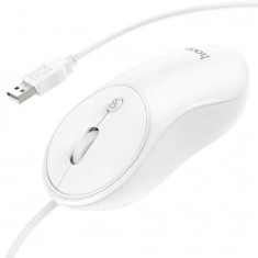 Mouse cu Fir, Conexiune prin USB, 1000 1600 DPI Hoco Esteem (GM13) Alb foto