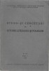 C9101N Studii și cercetări de istorie literară și folklor, 1-4/1952