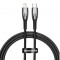 Cablu incarcare si transfer Baseus Glimmer, USB Type-C/Lightning