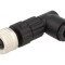 Conector M8 3-Pin unghi 90&deg; cablu IP67