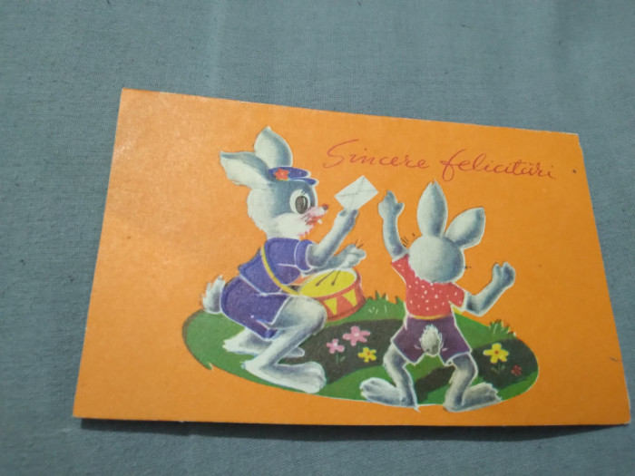 CARTE POSTALA -FELICITARE NECIRCULATA