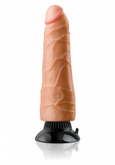 Vibrator cu ventuza REAL FEEL DELUXE / 18 cm foto