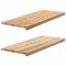 vidaXL Pervaz 2 buc lemn masiv de stejar netratat 100x40x2 cm 4009120