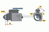 Starter BMW Seria 3 (E46) (1998 - 2005) BOSCH 0 986 022 581