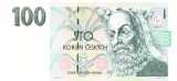 Cehia 100 Korun 1997, Bancnota UNC, P-18, Numismatica