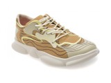Cumpara ieftin Pantofi sport CAMPER bej, KARST, din material textil