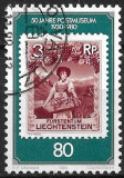 B1136 - Lichtenstein 1980 - Timbru/timbru stampilat,serie completa