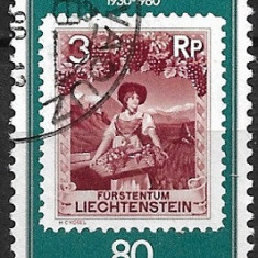 B1136 - Lichtenstein 1980 - Timbru/timbru stampilat,serie completa