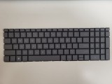 Tastatura Laptop, HP, Pavilion X360 15-ER, 15T-ER, iluminata, gri, layout US