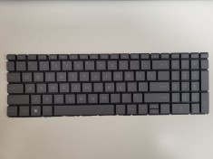 Tastatura Laptop, HP, Pavilion X360 15-ER, 15T-ER, iluminata, gri, layout US