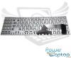 Tastatura Asus F507 layout UK fara rama enter mare, R523 layout UK fara rama enter mare, X507 layout UK fara
