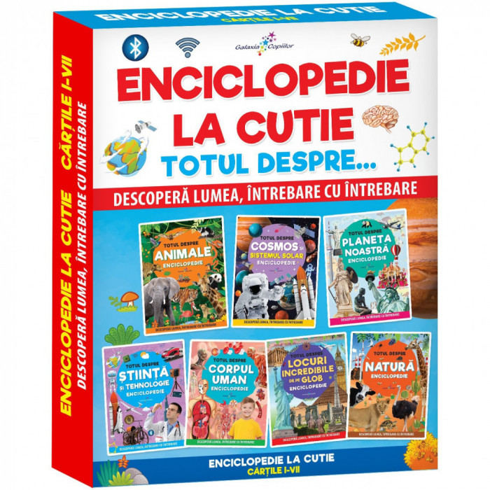 Enciclopedie la cutie. Descopera lumea, intrebare cu intrebare