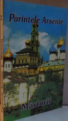 PARINTELE ARSENIE, MARTURII STRANSE DE ALEXANDRU DESPRE PARINTELE SAU DUHOVNICESC, 2001 foto