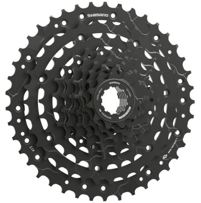 Pinioane Bicicleta Casetate Shimano Cues CS-LG300-9 - 11-41T, 9 Viteze, Negru Ultimate FactoryBikes foto