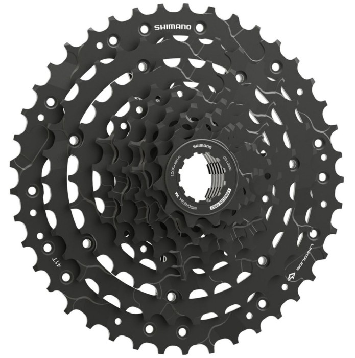 Pinioane Bicicleta Casetate Shimano Cues CS-LG300-9 - 11-41T, 9 Viteze, Negru Ultimate FactoryBikes