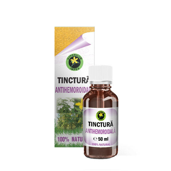 Tinctura Antihemoroidala 50 mililitri Hypericum