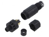 Conector M8 IP67 cu şurub pe cablu