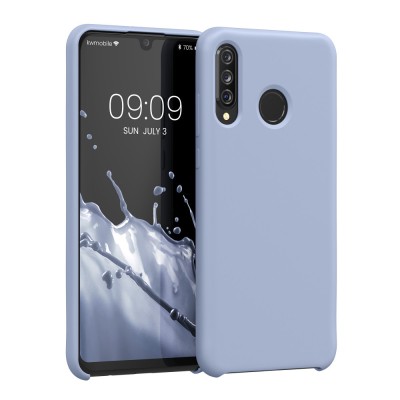 Husa pentru Huawei P30 Lite, Silicon, Albastru, 47510.58 foto