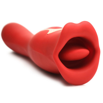 Vibrator Big Mouth Red foto