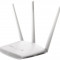 Router Wireless Edimax BR-6208AC V2, Dual Band, 750 Mbps, 3 Antene Externe (Alb)