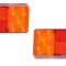 Set 2 lampi spate stop LED camion remorca 15 x 8 cm