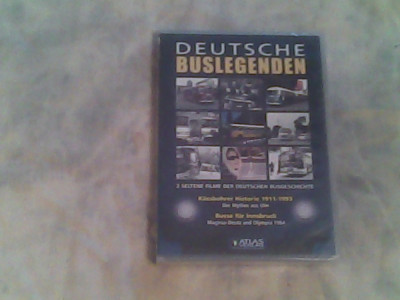 Dvd de colectie (sigilat)-Autobuze germane de legenda I-II-Deutsche Buslegenden foto