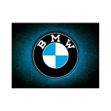 Magnet - BMW - Logo Blue Shine, Nostalgic Art Merchandising