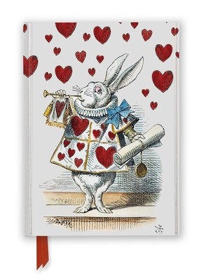 Alice in Wonderland: White Rabbit (Foiled Journal) foto