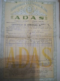 1957, Certificat Asigurare culturi agricole, ADAS, comunism