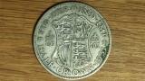 Marea Britanie - argint - moneda colectie (1/2) half crown 1931 stare f buna
