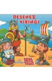 Desenez vikingi cu sabloane