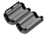 Ferită două piese pentru cablu rotund, material 31, 100MHz