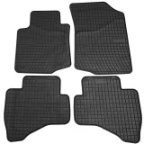 Set covorase auto din cauciuc Citroen C1 2 2014-2021, Toyota Aygo 2014-, Peugoet 108, 2014-2021, presuri BestAutoVest, negre, 4 buc. AutoDrive ProPart