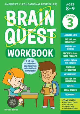 Brain Quest Workbook: 3rd Grade Revised Edition foto