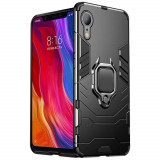 Husa pentru iPhone XR, Techsuit Silicone Shield, Black