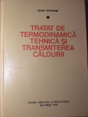 TRATAT DE TERMODINAMICA TEHNICA SI TRANSMITEREA CALDURII - IOAN VLADEA foto