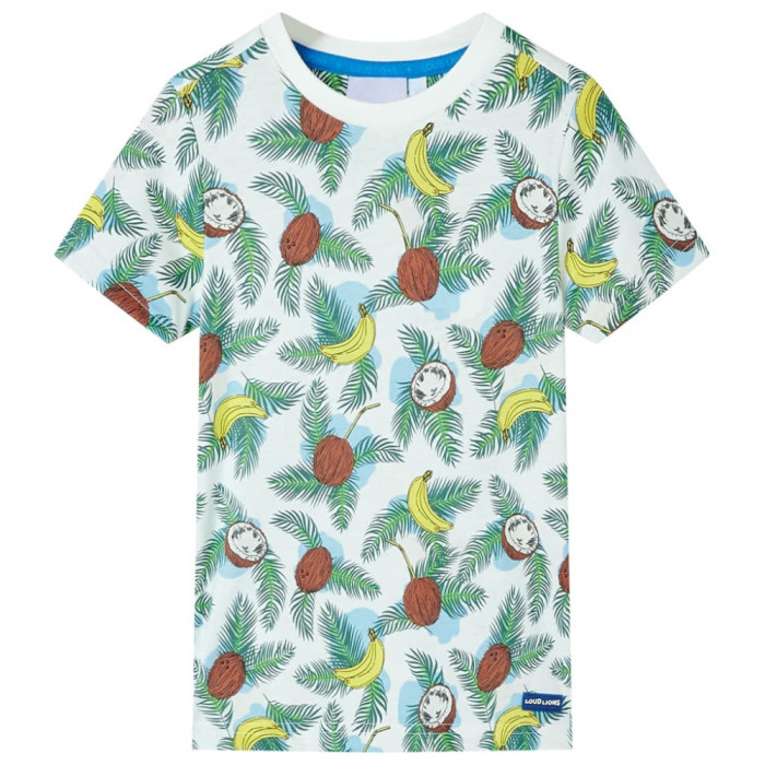 Tricou pentru copii cu m&acirc;neci scurte, multicolor, 104