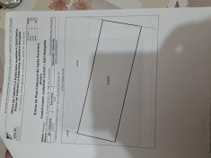 Vand teren intravilan in suprafata de 834 mp ,cu deschidere de 17 m ,in Mangalia zona Castelul de apa.