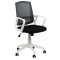 Scaun birou OFF 624, ergonomic, mesh, mecanism balans, reglabil inaltime, baza polipropilena, 90 kg, negru