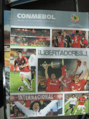 Revista fotbal-CONMEBOL (Confederatia Sudamericana de fotbal) - 2010 foto