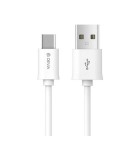 Cablu Devia Smart2 USB Type C - USB alb 2m 2A
