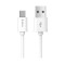 Cablu Devia Smart2 USB Type C - USB alb 2m 2A