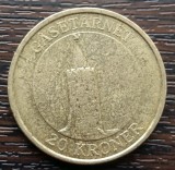 (M908) MONEDA DANEMARCA - 20 KRONER 2004, COMEMORATIVA - GASETARNET, Europa