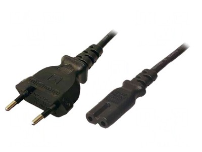 Cablu Alimentare Negru 1.8m IEC C7 2.5A 250V foto