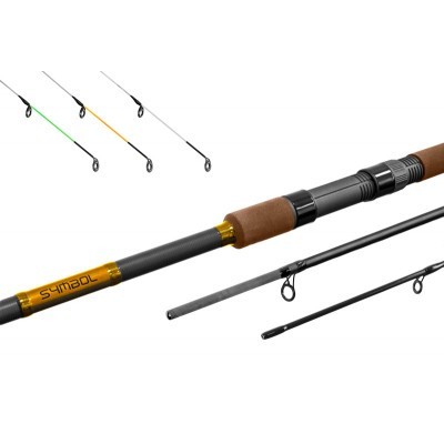 Lanseta feeder carbon Delphin SYMBOL Feeder 2, A: 140 g, 360 cm, 3 tronsoane foto