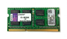 Memorie ram sodimm Kingston 4Gb DDR3 1333Mhz PC3-10600S,1.5V- KTA-M1333/4G foto