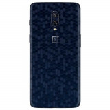 Cumpara ieftin Set Folii Skin Acoperire 360 Compatibile cu OnePlus 3T (Set 2) - ApcGsm Wraps HoneyComb Blue, Albastru, Oem