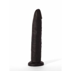 X-MEN - Dildo realist cu ventuză, negru, 16.5 cm