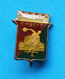 Insigna veche 1970 Epoca de Aur sport CMBEFS varianta culoare si email rece